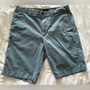 Men's light blue chino shorts